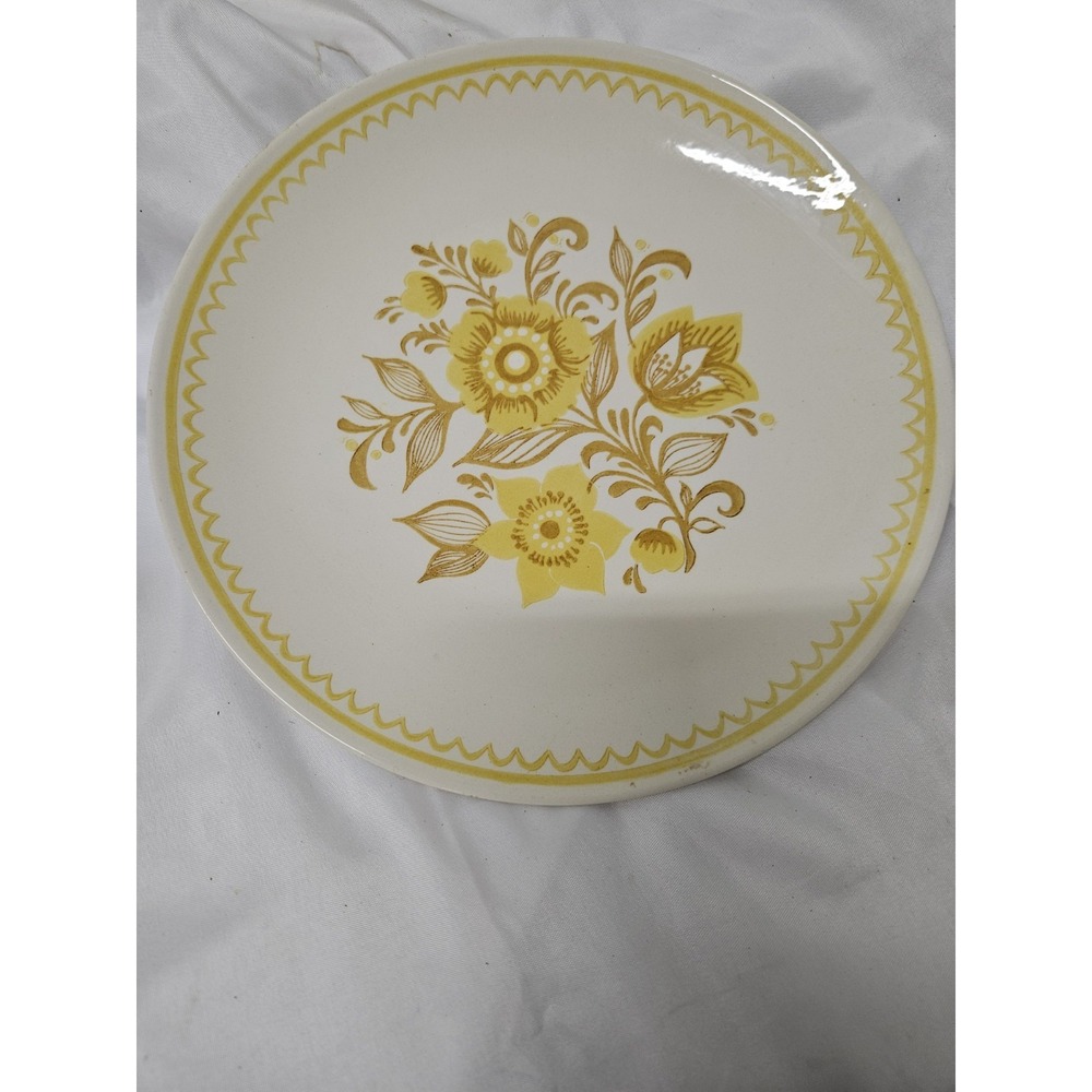 Vintage Cavalier Ironstone Royal China 10" Dinner Plate Jubilee Pattern USA